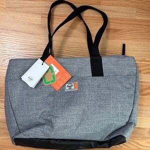 Herschel Insulated Gray Tote Bag NWT